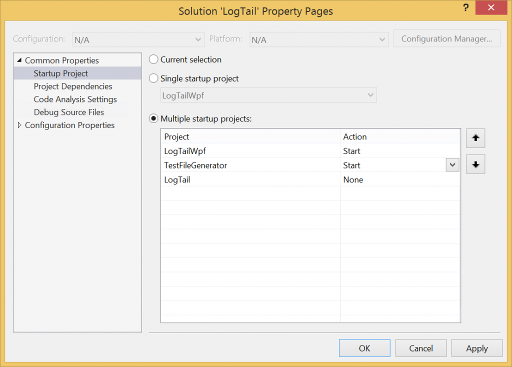 Set Up Multiple Visual Studio StartUp Projects - DevOps On Windows