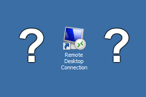 How to log in to a terminal server with remote desktop client